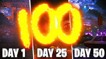 every round 100 in zombies in 50 days.
