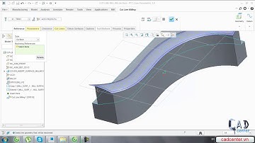 Gia công-Bài 7-1 Phay tinh với Cutting Milling phần 1- PTC Creo Parametric