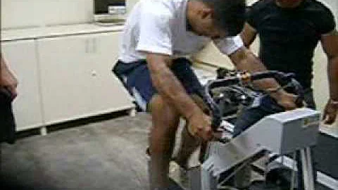 Como é o teste de Wingate?