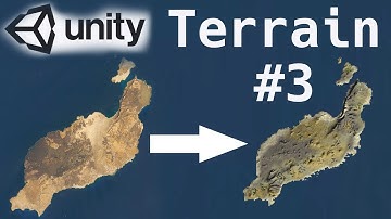 Terrain Tutorial Unity/HeightMap Crear mapa de la vida real/Terreno/3-Cap/Videojuegos