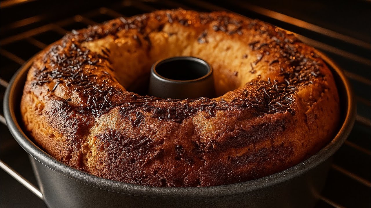 Grandma’s Ant Cake Recipe | Soft & Moist Chocolate Chip Cake