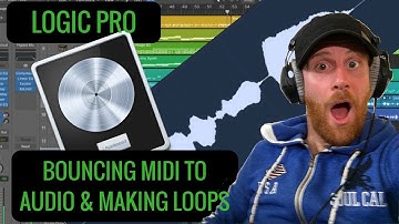 Exporting & Bouncing Loops or Stems - Logic Pro Tutorial #36