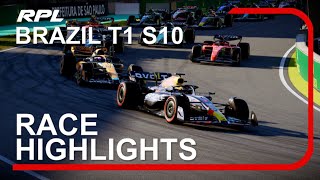 Race Highlights | S10 F1 R24 Brazilian Grand Prix
