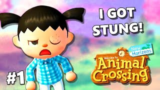 I Got Stung! - Animal Crossing: New Horizons Relaxing Gameplay Part 1 @NexJen
