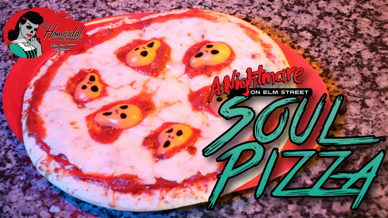"A Nightmare on Elm Street" Soul Pizza Recipe The Homicidal Homemaker Horror Cooking Show