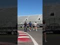 Fitness Thursday in 🇨🇦 Taking the Circuit Gilles-Villeneuve for a spin and a run 🚲🏃💨 #f1