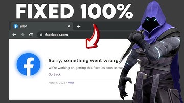 Sorry Something Went Wrong Facebook Error Fix | Facebook Login Problem 2025