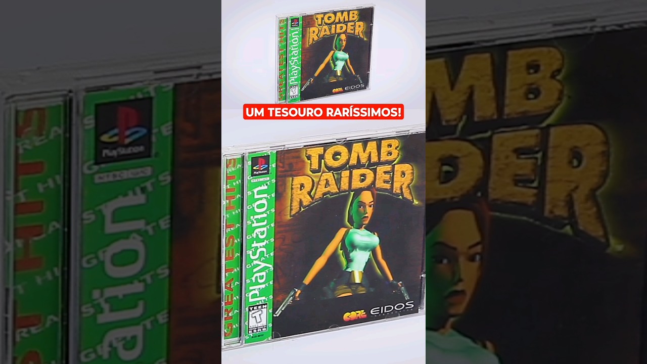 O JOGO QUE VALE MILHÕES!!🤩 #laracroft #games #tombraider #tombraiderremastered