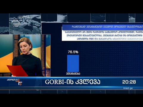 \"გორბის\" კვლევის პოლიტიკური შეფასებების