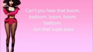 Nicki Minaj - Super Bass Lyrics