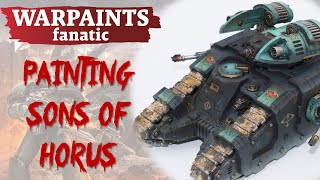 How to paint Sons of Horus for Warhammer The Horus Heresy