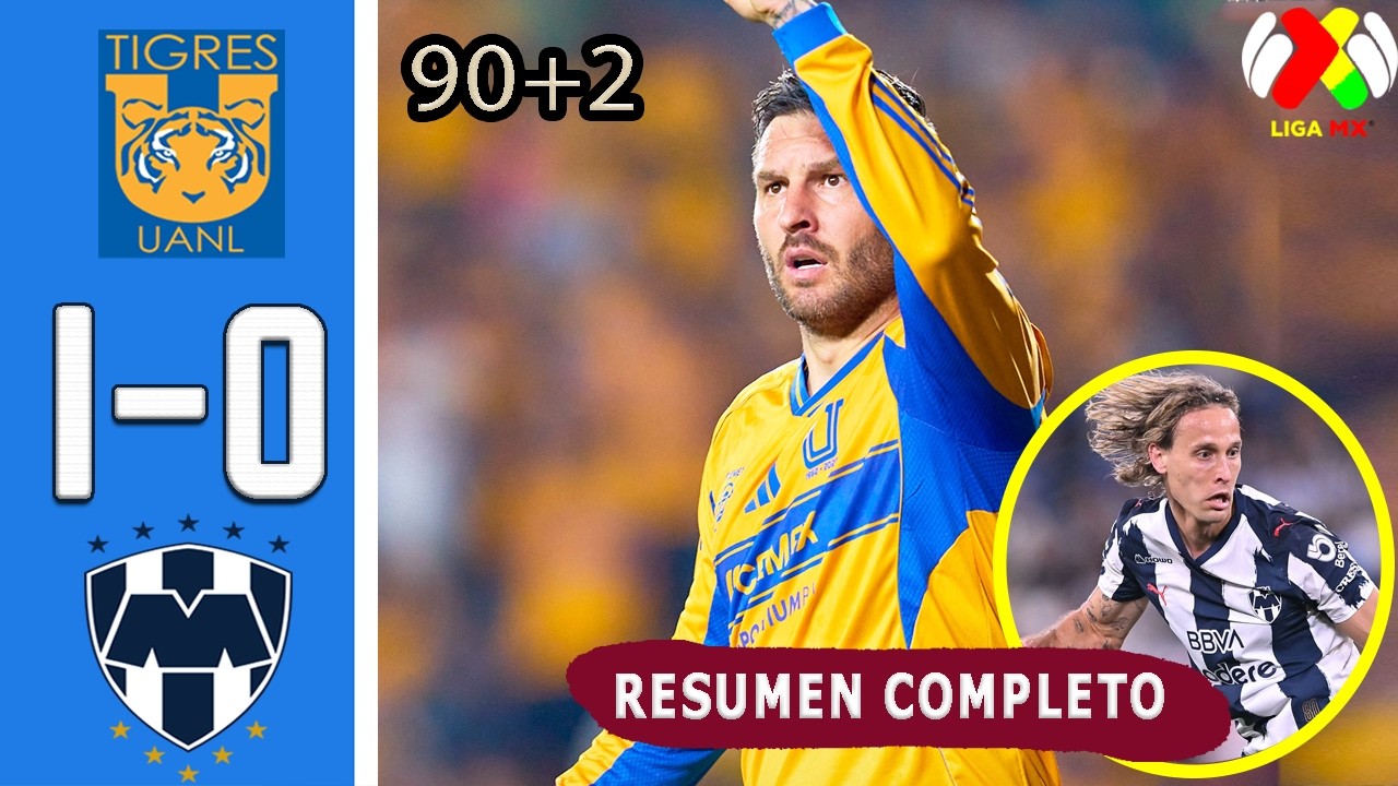 Tigres vs Monterrey 1-0 Resumen Y Goles COMPLETO 🔥 Liga MX 2026 Jornada 10