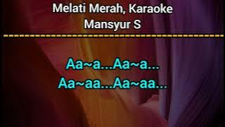 MELATI MERAH Karaoke | Mansyur S Full Album | Mansyur S Karaoke