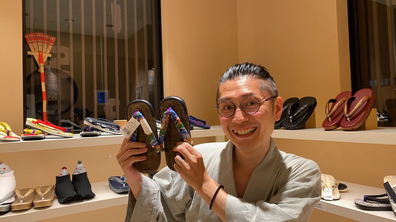 足袋_SOU・SOUの草履をご紹介 - YouTube
