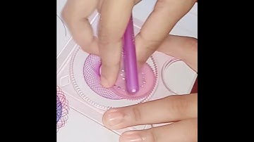 #spirograph #satisfying #drawing #spirography #spiroart #artandcraft #design #reelsvideo #designart