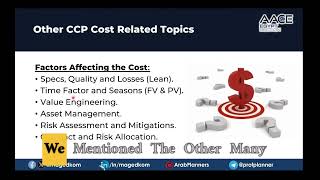 Cost Estimation, Budgeting, and CCP Certification Overview