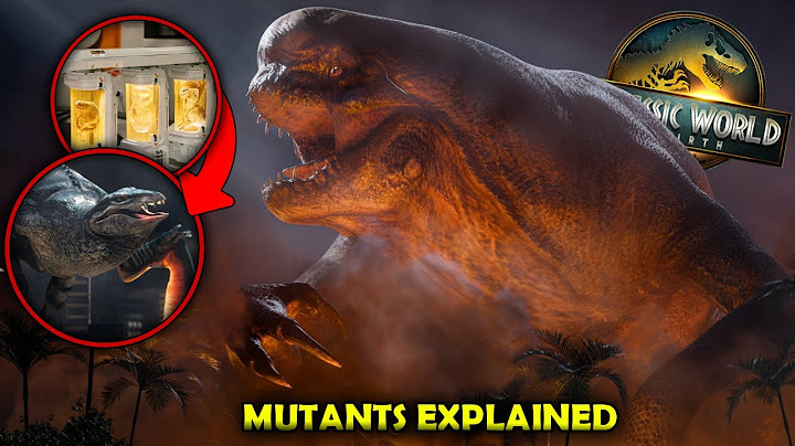 ALL 8 MUTANTS IN JURASSIC WORLD REBIRTH EXPLAINED!