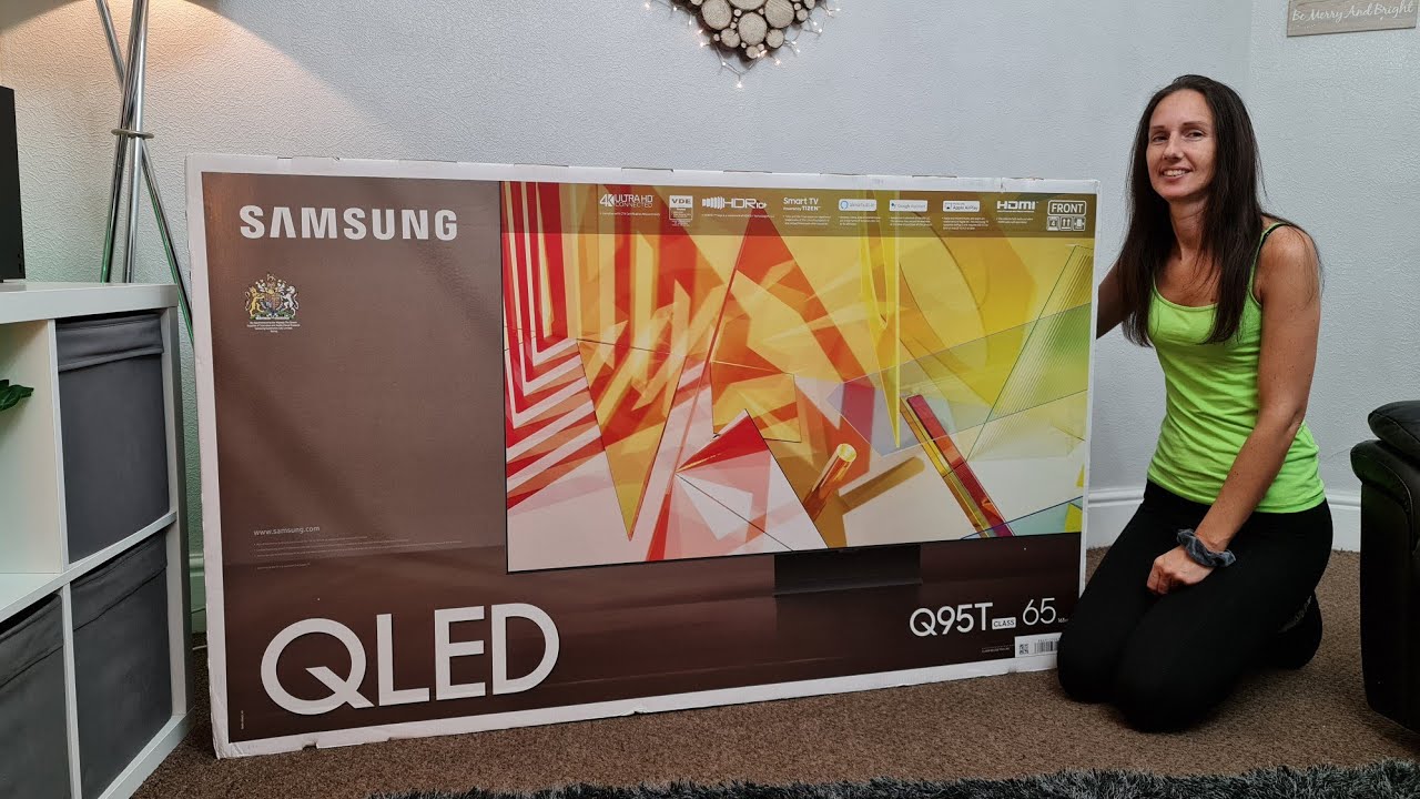 Samsung Q95T (Q90T) unboxing,tour,demo with PS5,+ GIVEAWAY! - YouTube