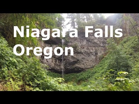 niagara falls oregon map Niagara Falls Oregon Hike Youtube niagara falls oregon map