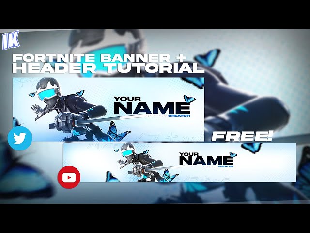 Make you the best fortnite header for twitter or twitch by Leffy02