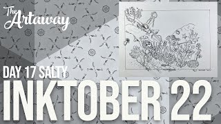 Inktober 2022 Day 17 SALTY | Drawing Prompt Challenge