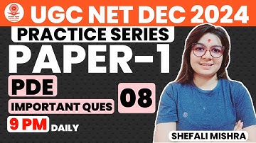 UGC NET Jan 2025 I Paper 1 People Development & Environment PYQ