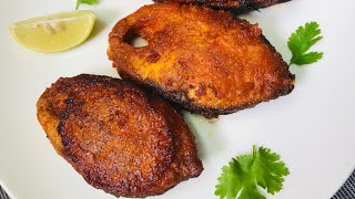 Fish Fry Recipe | மீன்-ல மசாலா உதிராம இருக்க இப்படி செஞ்சு பாருங்க | Meen Varuval | Piyas Kitchen