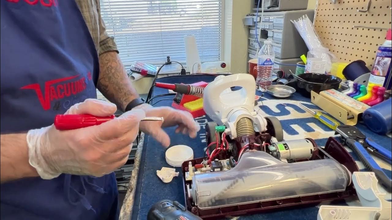 Shark Repair for No Brush Roll Action--Micro Switch Replacement - YouTube