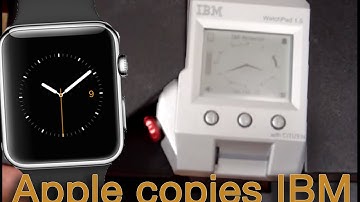 Apple copies IBM | WatchPad 1.5 IBM