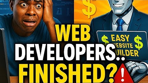 Is AI Replacing Web Developers? Here’s the Truth in 2025🤯🤯