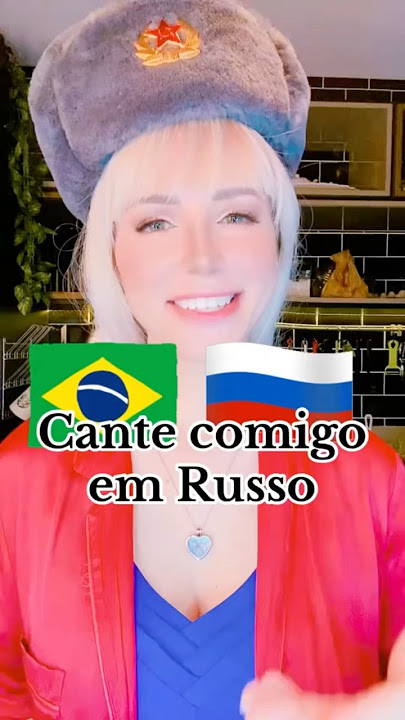 🇧🇷🇷🇺 Cante comigo em Russo #russia #linguarussa #musica #russo #cantante #tradução