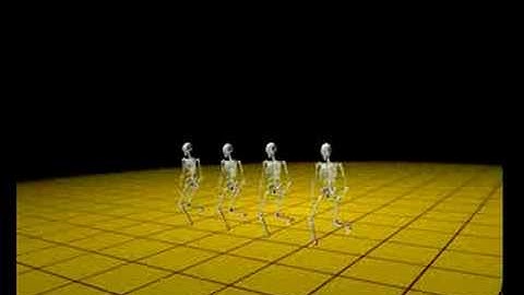 Biped locomotion simulation (3/5)