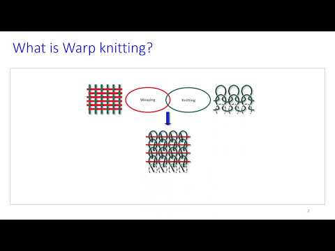 Video What is Warp Knitting machine - youtube