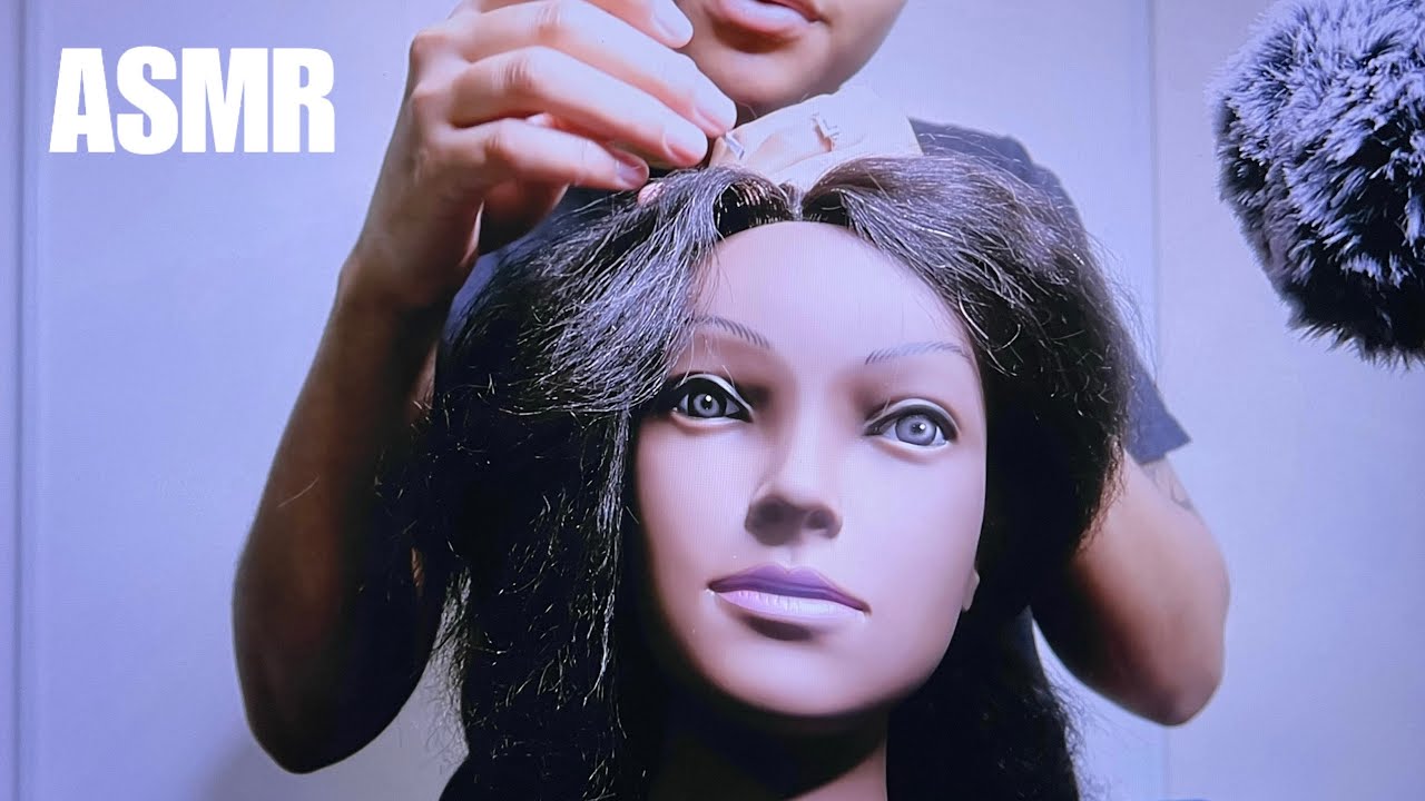 ASMR GREY HAIR PLUCKING + SCALP SCRATCHING! (RELAXING BRUSH & COMB SOUNDS)