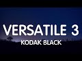 Kodak Black - Versatile 3 (Lyrics) New Song