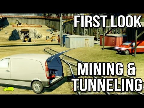 Mining and Tunneling Simulator - First Look