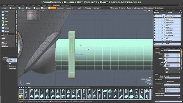 MeshFusion BumbleBot Project: Part 3 - Head Accessories