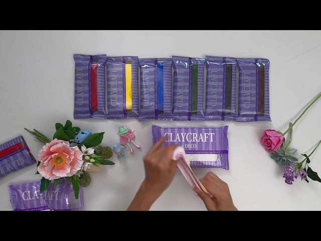 Working with CLAYCRAFT by DECO Soft Clay - YouTube