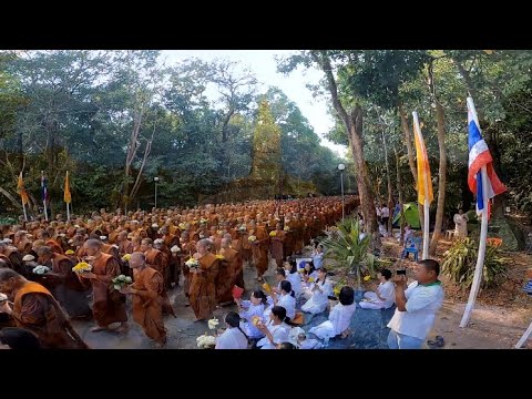 #งานอาจริยบูชา พระโพธิญาณเถร (หลวงพ่อ ชา สุภัทโท) #วัดหนองป่าพง จากแผนกหุงข้าวโรงครัวกลาง