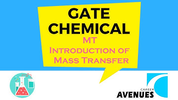 GATE Chemical (MT - Introduction of Mass Transfer) Sample Video by Career Avenues