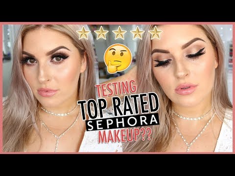 FULL FACE of TOP RATED MAKEUP 🤔💕 Sephora Tutorial!