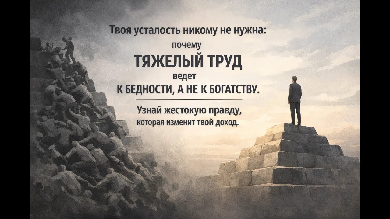 Почему одни пашут за копейки, а другие богатеют без усилий? Жестокая правда о социальной пирамиде