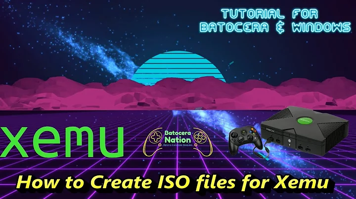 How to Create ISO files for Xemu