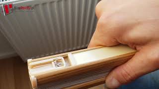 Instrukcja Montażu Plisy Na Okno Dachowe Z Www.kuprolety.pl