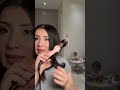 Curling Iron Styling Routine at Home
