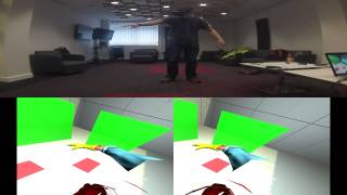 Oculus Rift and Kinect Combined VR Demo