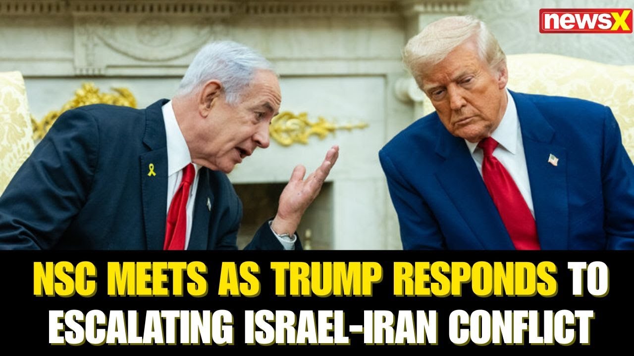 Trump Calls Urgent NSC Meeting After Israeli Strikes Trigger Iranian Retaliation | NewsX