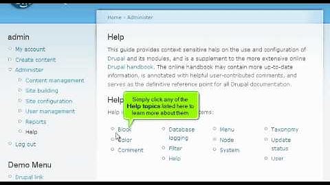 Getting help with Drupal