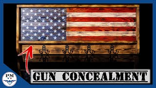 A Gun Concealment Coat Rack Like No Other!