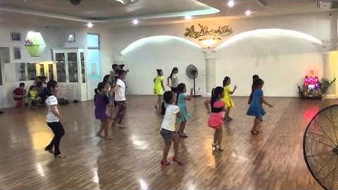 Dancesport trẻ em - Pasodoble. Lớp học nâng cao 1 thứ 3 & 5 tại Khánh Thi Dancing Center